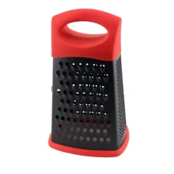 BergHOFF CooknCo 10" Non-Stick Grater, Red & Black