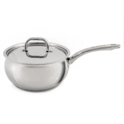 BergHOFF Belly Shape 18/10 Stainless Steel Sauce Pan With Stainless Steel Lid 12 BergHOFF Belly Shape 18/10 Stainless Steel Sauce Pan With Stainless Steel Lid -BergHOFF Store GUEST 8de94191 0593 4621 89b0 238eeb106a51