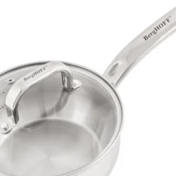 BergHOFF Belly Shape 18/10 Stainless Steel Sauce Pan With Glass Lid 11 BergHOFF Belly Shape 18/10 Stainless Steel Sauce Pan With Glass Lid -BergHOFF Store GUEST 8ecbbaff df14 4c39 8055 bd9d0eb89416