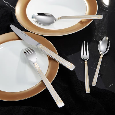 BergHOFF Ralph Kramer Heritage 30Pc 18/10 Stainless Steel Flatware Set 4 BergHOFF Ralph Kramer Heritage 30Pc 18/10 Stainless Steel Flatware Set - Image 2