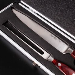 BergHOFF Pakka Wood 3Pc Stainless Steel Carving Set With Case 19 BergHOFF Pakka Wood 3Pc Stainless Steel Carving Set With Case -BergHOFF Store GUEST 9288a1bb 568d 4674 821d 71fad612764c