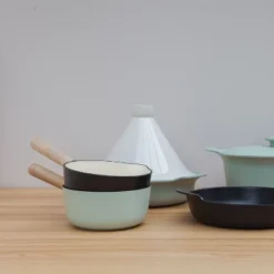 BergHOFF Ron 7" Saucepan 1.8qt., Enameled Cast Iron, Wood Handle -BergHOFF Store GUEST 950becce 1f55 4c33 94f2 7d80edf6edfd