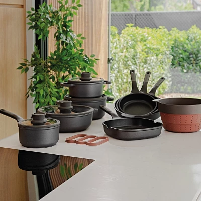 BergHOFF Stone Non-stick Wok Pan, Gray 9 BergHOFF Stone Non-stick Wok Pan, Gray - Image 7