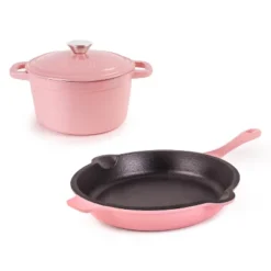 BergHOFF Neo 3Pc Cast Iron Cookware Set, 3qt. Covered Dutch Oven & 10" Fry Pan -BergHOFF Store GUEST 97d263e6 ed44 4d88 9673 64fd896d35ca