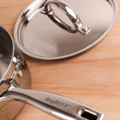 BergHOFF Vintage Copper Tri-Ply Saucepan, Stainless Steel Lid, Hammered -BergHOFF Store GUEST 9cccd0b4 b67d 4746 bd34 e75c61ca82d4