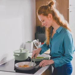 BergHOFF Balance Non-stick Ceramic Frying Pan, Recycled Aluminum 14 BergHOFF Balance Non-stick Ceramic Frying Pan, Recycled Aluminum -BergHOFF Store GUEST 9e2131b8 3030 4c72 9174 5d362868a27b