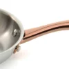 BergHOFF Ouro Gold 18/10 Stainless Steel 9.5" Deep Skillet With Stainless Steel Lid 3.1Qt., Two Side Handles