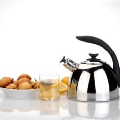 BergHOFF Essentials Lucia 18/10 Stainless Steel Whistle Kettle 2.6 Qt. -BergHOFF Store GUEST a2f59fd1 e7a2 4799 971c a0b352785aba