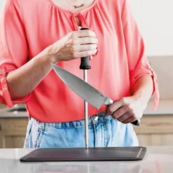 BergHOFF Graphite Stainless Steel Knife Sharpener 8.5"