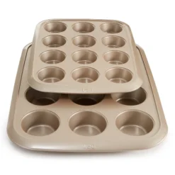 BergHOFF Balance Non-stick Carbon Steel 12-cup Muffin Pan 3.25" 12 BergHOFF Balance Non-stick Carbon Steel 12-cup Muffin Pan 3.25" -BergHOFF Store GUEST aeb00cb4 8f3a 48ab 8319 6d66f24077df 2