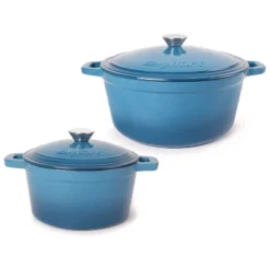 BergHOFF Neo 4Pc Cast Iron Set: 3qt. Covered Dutch Oven & 7qt. Covered Stockpot -BergHOFF Store GUEST aedc1781 08d2 439b afda a7822fdcaf9d