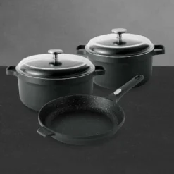BergHOFF GEM Nonstick Cookware Set, Black 23 BergHOFF GEM Nonstick Cookware Set, Black -BergHOFF Store GUEST b16fd568 3ede 4940 b558 75898b4187db
