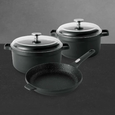 BergHOFF GEM Nonstick Cookware Set, Black 13 BergHOFF GEM Nonstick Cookware Set, Black - Image 11