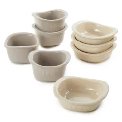 BergHOFF Balance 8Pc Stone Square Ramekin Set -BergHOFF Store GUEST b9c2acc2 e16c 45cf 8407 a9e5a5ffaa8c