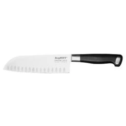 BergHOFF Gourmet 7" Stainless Steel Scalloped Santoku Knife -BergHOFF Store GUEST bd5f8d47 67b6 4901 b7ee a19de169182d