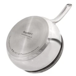 BergHOFF Belly Shape 18/10 Stainless Steel 4Pc Skillet & Saucepan Set, Metal Lid -BergHOFF Store GUEST bf72fb77 74be 4e1b bd3f d6531f1b761a