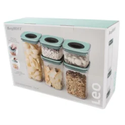 BergHOFF Leo Smart Seal Food Container Set, Green -BergHOFF Store GUEST c1c30544 ac7b 4730 890c f4e9489b57d6
