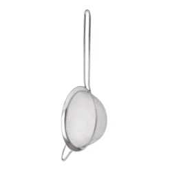 BergHOFF Essentials 18/8 Stainless Steel Fine Mesh Strainer, Long, Ergonomically Designed Handle, Dishwasher Safe -BergHOFF Store GUEST c3325672 3f34 47b1 8d0b 589e14c03003