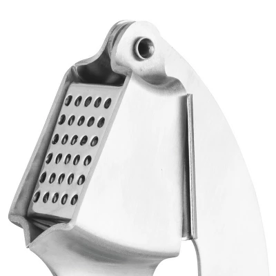 BergHOFF Essentials 7.5" Garlic Press, Stainless Steel, Hanging Loop 6 BergHOFF Essentials 7.5" Garlic Press, Stainless Steel, Hanging Loop - Image 4