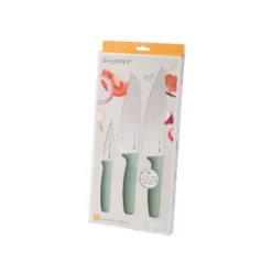 BergHOFF Forest Stainless Steel 3Pc Advanced Knife Set, Recycled Material -BergHOFF Store GUEST cd784d23 2912 412c 8156 6cadd72e5cbc