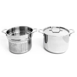 BergHOFF Professional 3Pc 18/10 Stainless Steel Tri-Ply Pasta Steamer Set