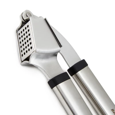 BergHOFF Essentials 7.5" Garlic Press, Stainless Steel, Hanging Loop 5 BergHOFF Essentials 7.5" Garlic Press, Stainless Steel, Hanging Loop - Image 3