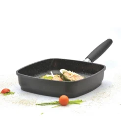 BergHOFF Scala Nonstick Ceramic Coated Cast Aluminum Grill Pan, Black 11 BergHOFF Scala Nonstick Ceramic Coated Cast Aluminum Grill Pan, Black -BergHOFF Store GUEST d22937dc 0167 47b9 8edc 6ca5a1f22da2