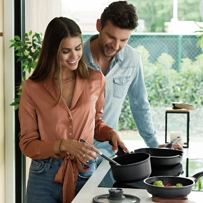 BergHOFF Stone Non-stick Wok Pan, Gray 10 BergHOFF Stone Non-stick Wok Pan, Gray - Image 8