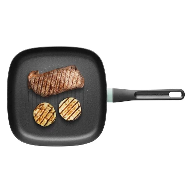 BergHOFF Sage & Slate Non-stick Aluminum Grill Pan 4 BergHOFF Sage & Slate Non-stick Aluminum Grill Pan - Image 2