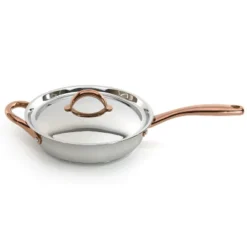 BergHOFF Ouro Gold 18/10 Stainless Steel 14Pc Cookware Set With Lids And Silicone Spatulas, Rose Gold Handle -BergHOFF Store GUEST d6f0e1b1 8fe8 4d76 b9e6 d476dd5f1e36
