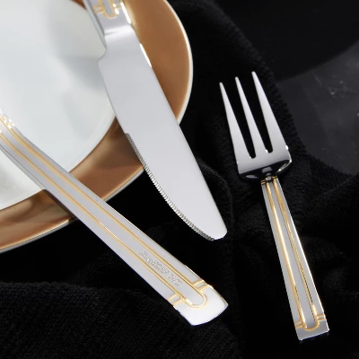 BergHOFF Ralph Kramer Heritage 30Pc 18/10 Stainless Steel Flatware Set 5 BergHOFF Ralph Kramer Heritage 30Pc 18/10 Stainless Steel Flatware Set - Image 3