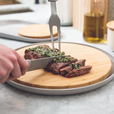 BergHOFF Balance Non-stick Stainless Steel Carving Knife 7.5", Recycled Material 3 BergHOFF Balance Non-stick Stainless Steel Carving Knife 7.5", Recycled Material