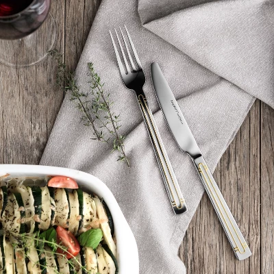 BergHOFF Ralph Kramer Heritage 30Pc 18/10 Stainless Steel Flatware Set 6 BergHOFF Ralph Kramer Heritage 30Pc 18/10 Stainless Steel Flatware Set - Image 4