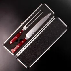 BergHOFF Pakka Wood 3Pc Stainless Steel Carving Set With Case 18 BergHOFF Pakka Wood 3Pc Stainless Steel Carving Set With Case -BergHOFF Store GUEST ea240ca3 ece3 40e7 a72d db2790c256be