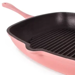 BergHOFF Neo Cast Iron 4Pc Set, Fry Pan 10", Square Grill Pan 11", & 5qt. Covered Dutch Oven -BergHOFF Store GUEST eb8e0dbf c3bd 47a1 8054 843d6cdc6a34
