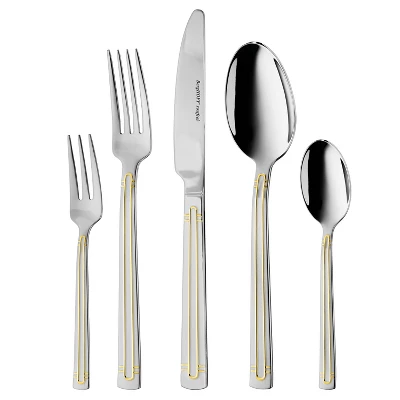 BergHOFF Ralph Kramer Heritage 30Pc 18/10 Stainless Steel Flatware Set 7 BergHOFF Ralph Kramer Heritage 30Pc 18/10 Stainless Steel Flatware Set - Image 5