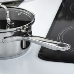 BergHOFF Helix Recycled 18/10 Stainless Steel Cookware Set With Glass Lids -BergHOFF Store GUEST ee780318 9165 4830 9df9 2bcb7122fbaa