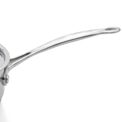 BergHOFF 18/10 Stainless Steel Deep Skillet 10" With Stainless Steel Lid, Silver 5 BergHOFF 18/10 Stainless Steel Deep Skillet 10" With Stainless Steel Lid, Silver - Image 3