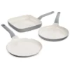 BergHOFF Balance 3Pc Non-stick Ceramic Specialty Cookware Set, Recycled Aluminum, Moonmist 1 BergHOFF Balance 3Pc Non-stick Ceramic Specialty Cookware Set, Recycled Aluminum, Moonmist -BergHOFF Store GUEST f16795c5 ab44 48f5 9d93 4cc185b25b4d