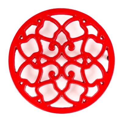 BergHOFF CooknCo 7.5" Cast Iron Apple Trivet 6 BergHOFF CooknCo 7.5" Cast Iron Apple Trivet - Image 4