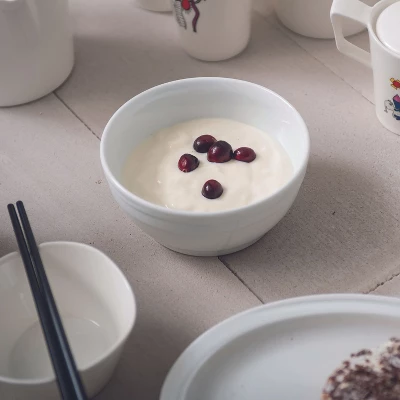 BergHOFF Eclipse 6" Porcelain Cereal Bowl 3 BergHOFF Eclipse 6" Porcelain Cereal Bowl