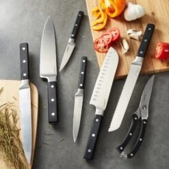 BergHOFF Gene Stainless Steel Carving Knife 8" -BergHOFF Store GUEST fca1baa8 1cc5 41d4 81dc a01108b48a72 2