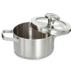 BergHOFF Graphite Recycled 18/10 Stainless Steel Stockpot With Glass Lid -BergHOFF Store GUEST fe49b7e6 8e4d 41b9 a80a e9d071924e3c