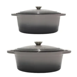 BergHOFF Neo 4Pc Cast Iron Cookware Set, 5qt. & 8qt. Dutch Ovens, Matching Lids -BergHOFF Store GUEST ffc43053 b049 4944 ba27 44261d8fe535